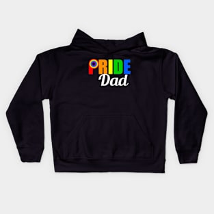 Gay Pride Dad Kids Hoodie